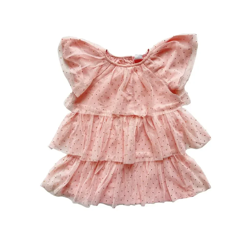 NWT Gap Polka Dot Layered Tulle Dress Size 2 *Please Read*
